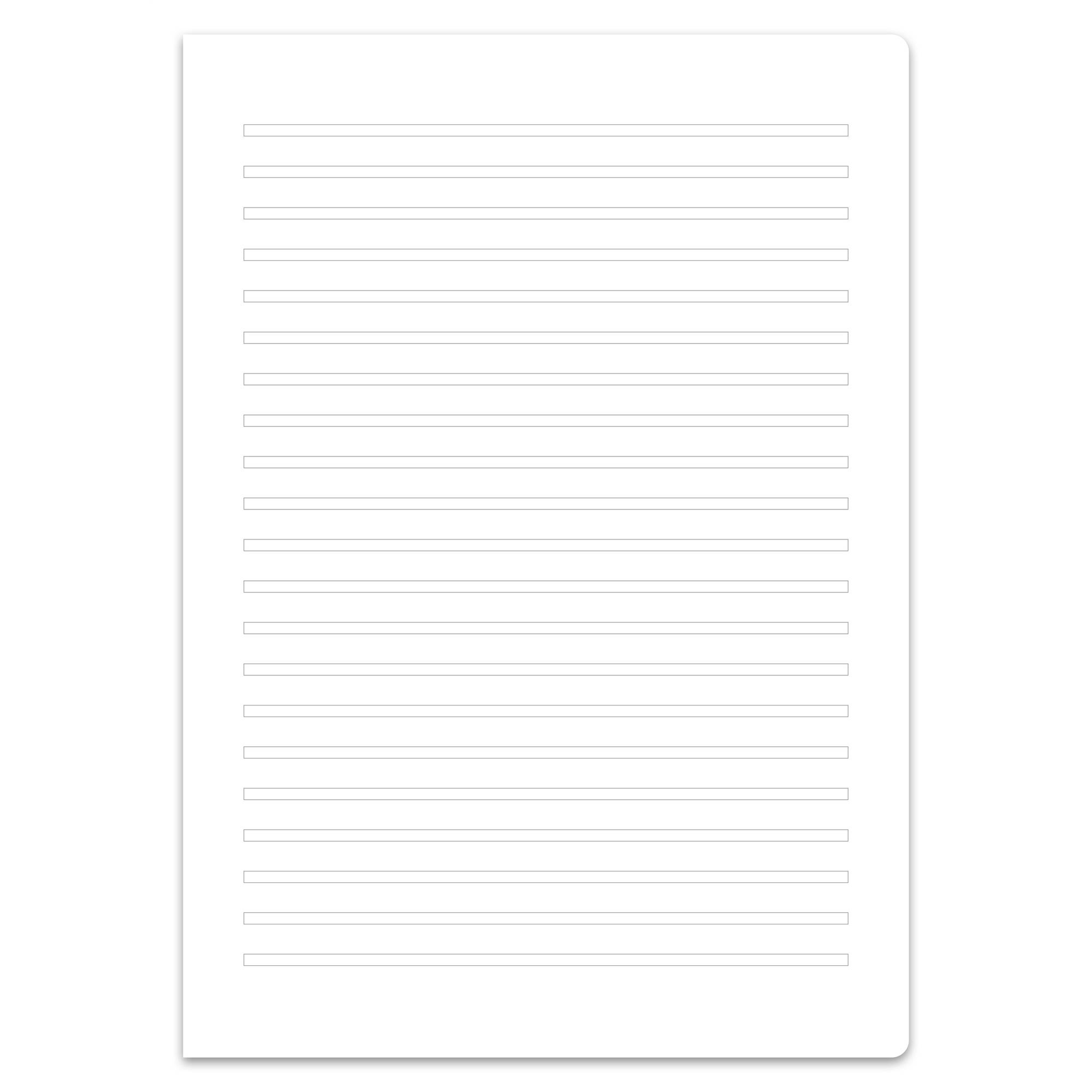 Staufen Schulheft Premium 734010333 A4 90g 16Bl Lin3 lin