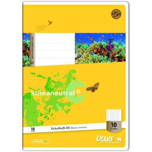Schulheft A5 Lineatur 10 32 Blatt