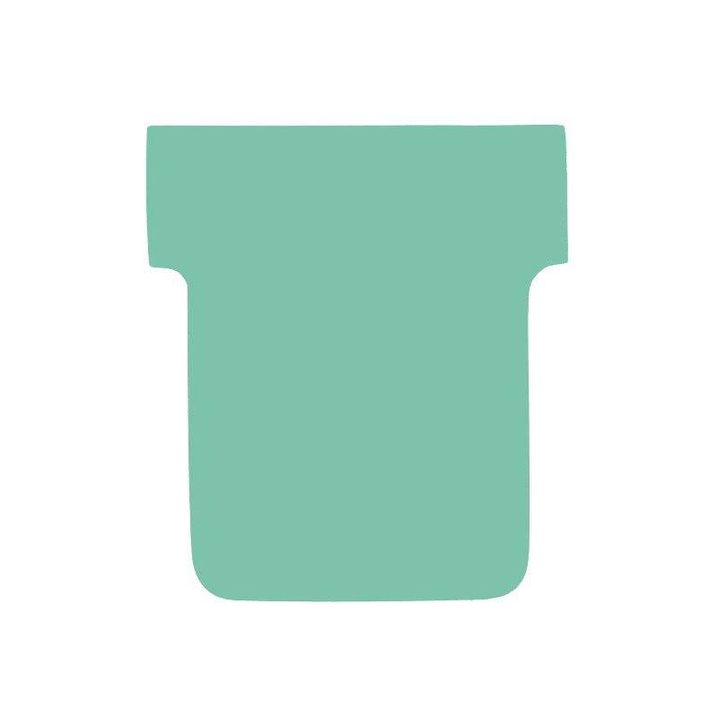 nobo T-Karten, Größe 1 / 28 mm, 170 g/qm, grün