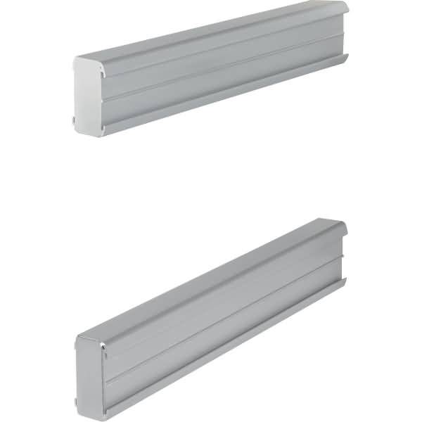 T-Karten-Rahmenprofil Kartenträgermodul 322mm grau VE=2 Stück