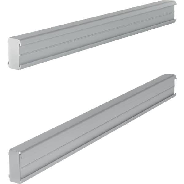 T-Karten-Rahmenprofil Kartenträgermodul 481mm grau VE=2 Stück