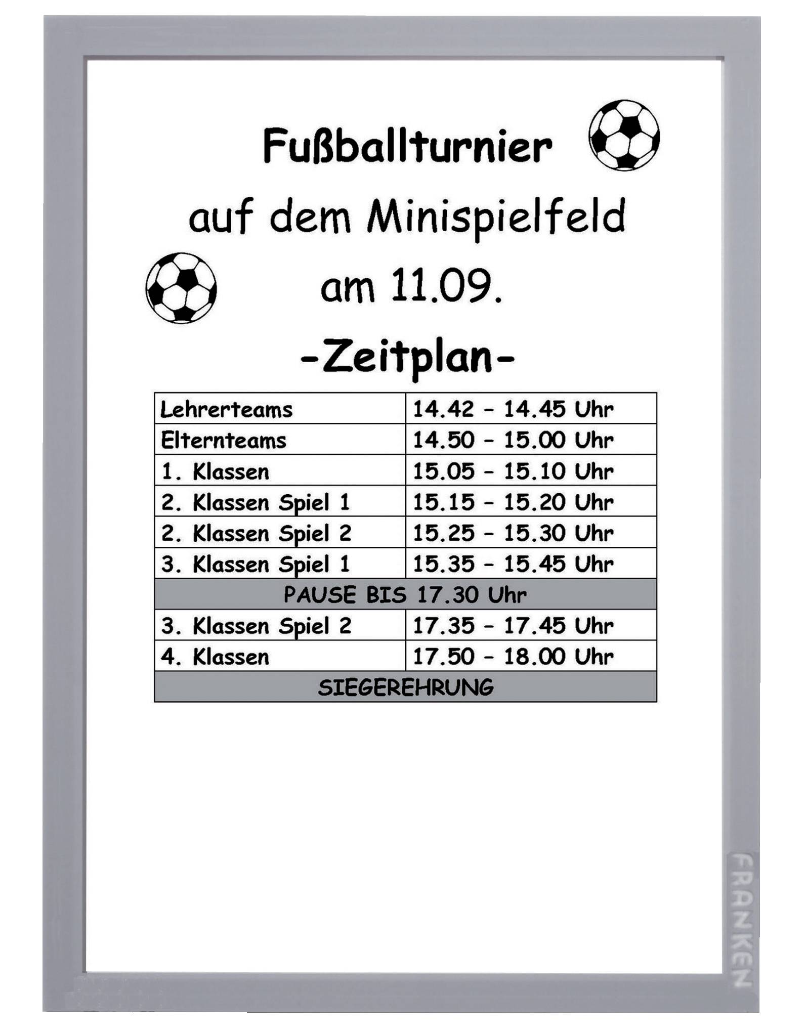 Informationsrahmen PRO