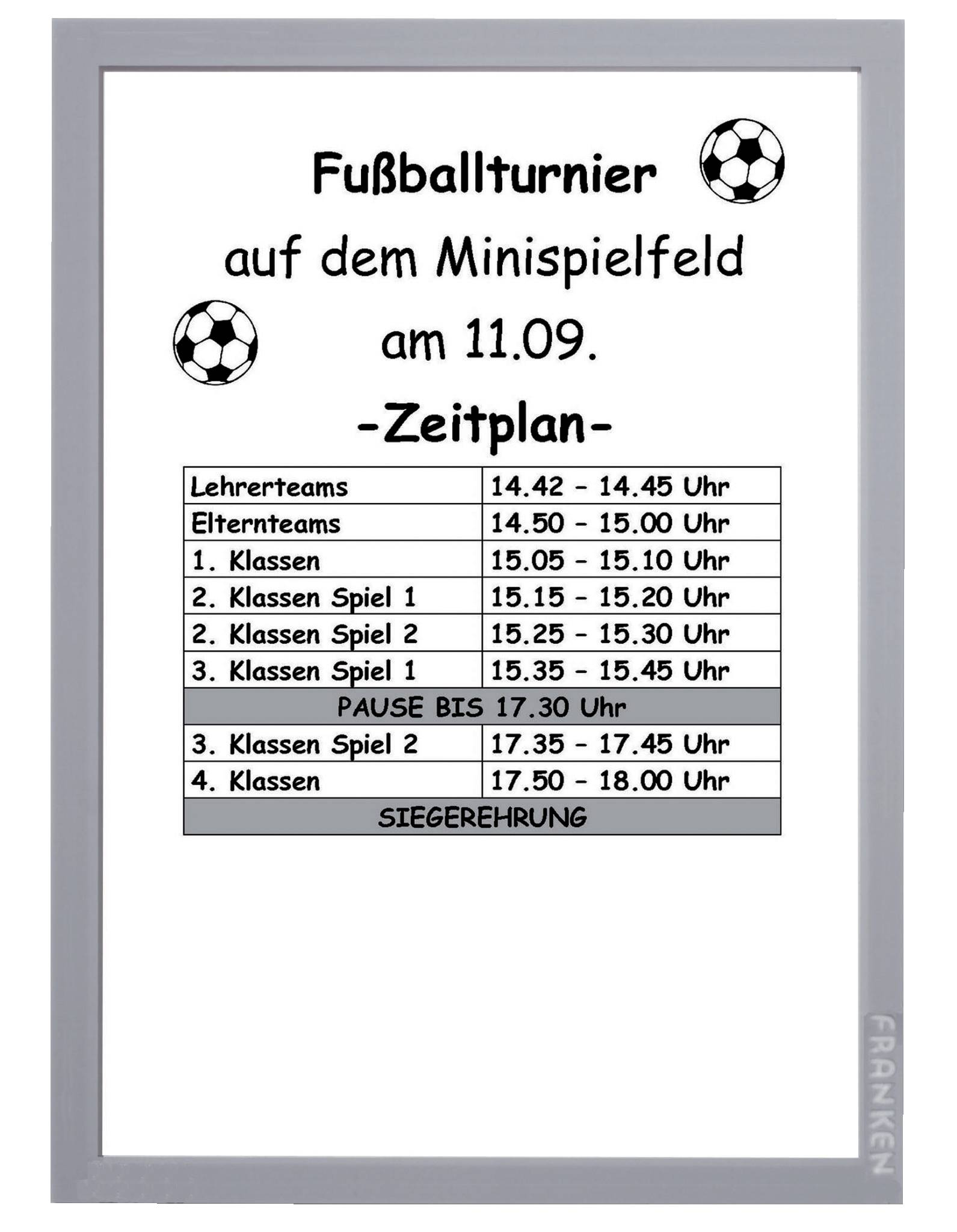 Informationsrahmen PRO