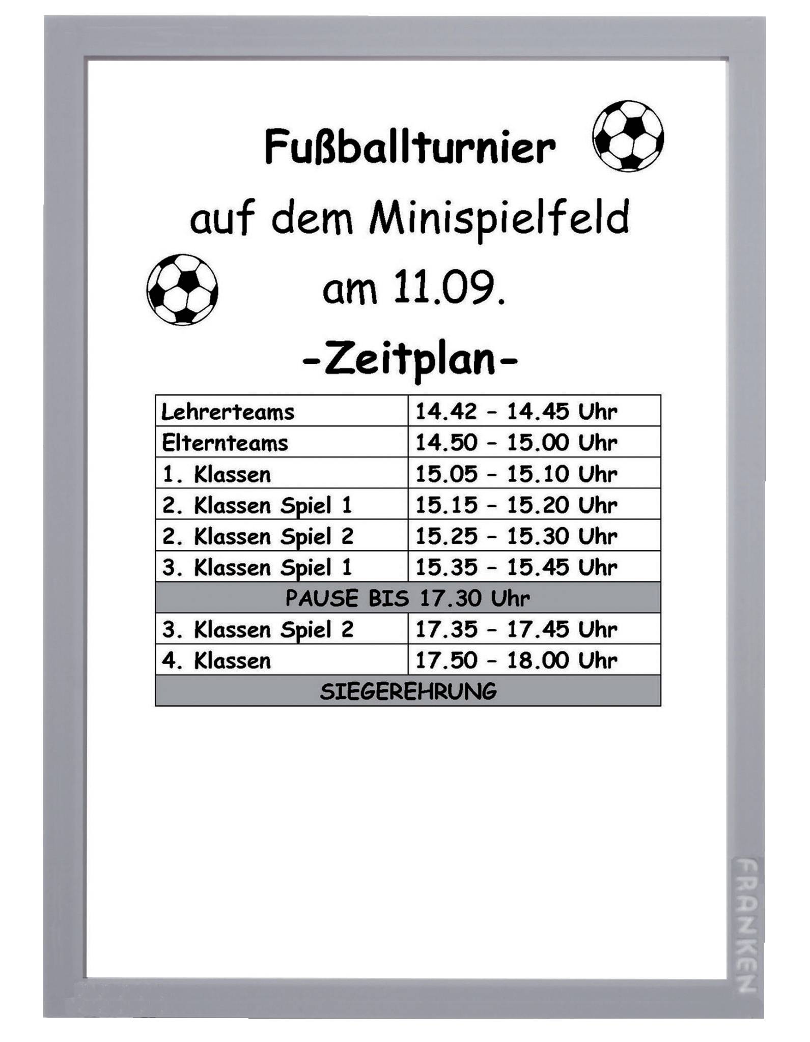 Informationsrahmen PRO