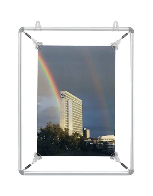 FRANKEN - Posteraufhänger - für A4 - Silber