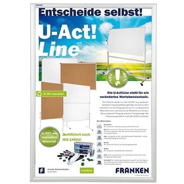 Wechselrahmen Security Feuerfest 62,5x87,2x1,2 cm