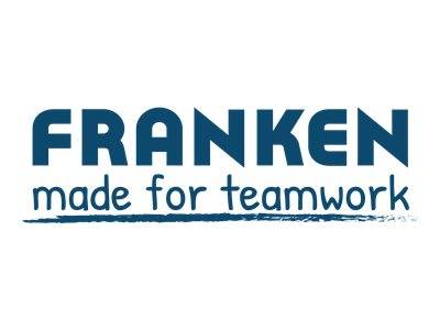 Franken GmbH FRANKEN - Namensschild - für 50 x 15 mm - Magnet - braun (Packung mit 40)