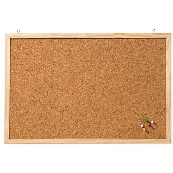 Korktafel Memoboard 40x60 cm Braun