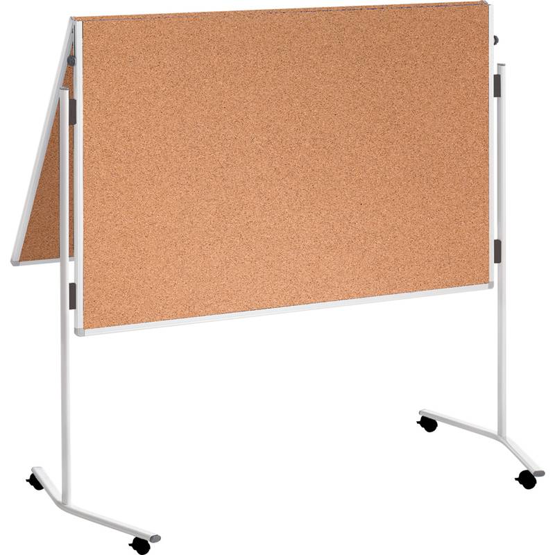 FRANKEN Moderationstafel ECO, 2x 750 x 1.200 mm, Kork braun