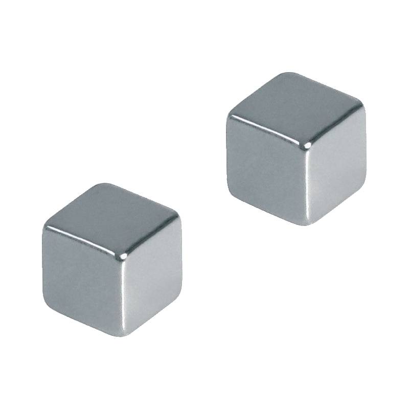 FRANKEN Neodym-Magnetwürfel, Maße: 10 x 10 x 10 mm, chrom