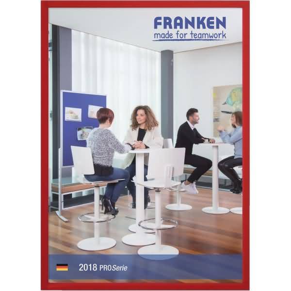 Dokumentenhalter selbstklebend A4 grau