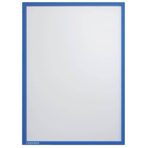 Dokumentenhalter magnetisch A5 blau VE=5 Stück