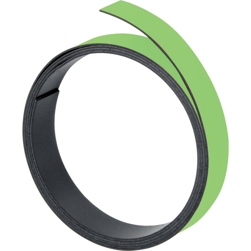 FRANKEN Magnetband, (L)1.000 x (T)15 x (H)1 mm, hellgrün