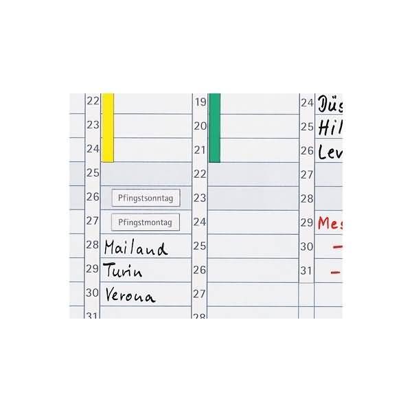 Feiertagsschilder magnetisch 50mmx13 cm 1mm weiß