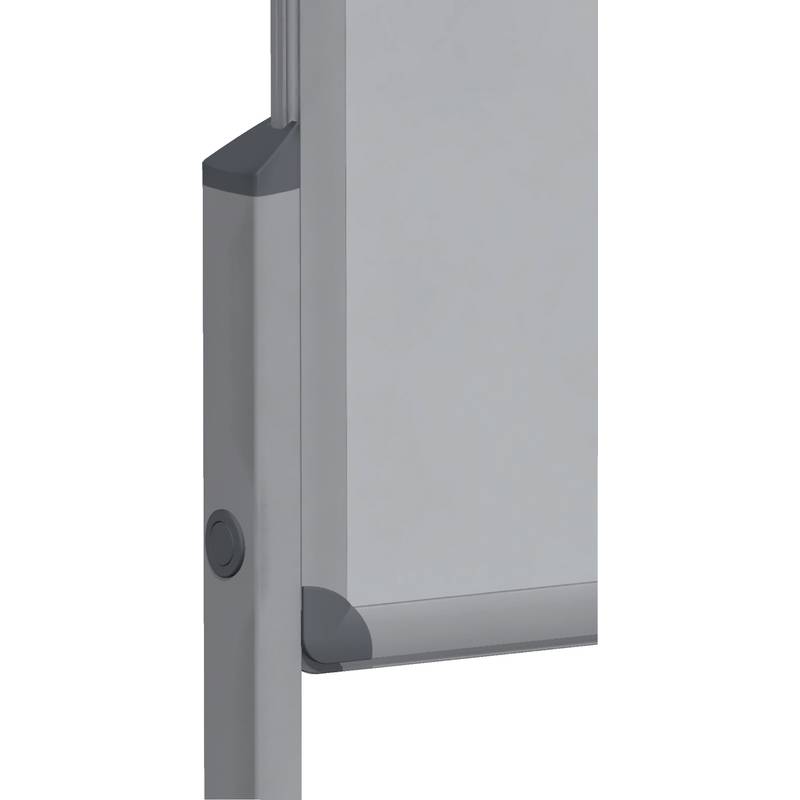 FRANKEN Standbeine für Tafel PRO, Aluminium, silber