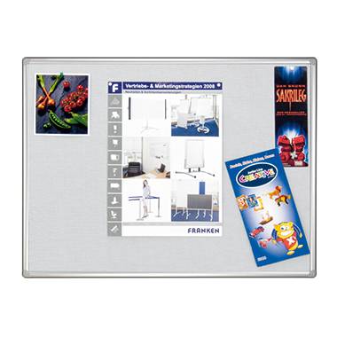 Franken Filz-Pinntafel PT830512 180x120cm grau - Artikel: 150511680