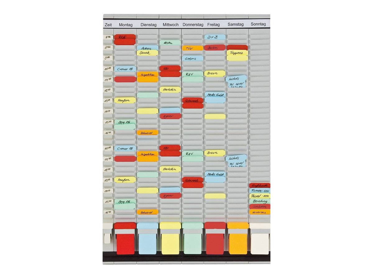 FRANKEN OfficePlaner - Kartenplanungstafel - geeignet für Wandmontage