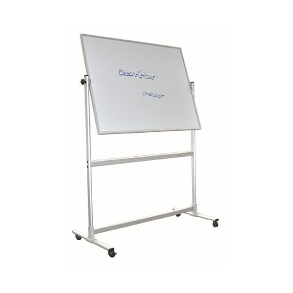 Whiteboard 120x90cm silbereloxiert
