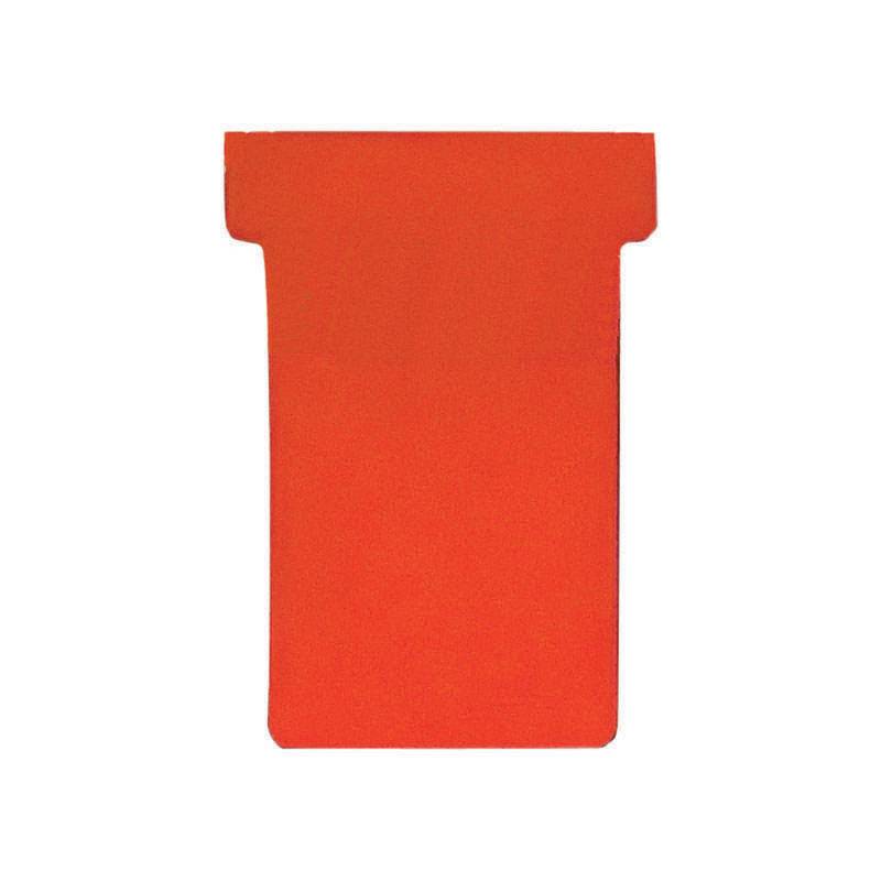 Franken GmbH FRANKEN - T-Karte - 5.9 x 8.2 cm - Größe 2 - Rot (Packung mit 100)