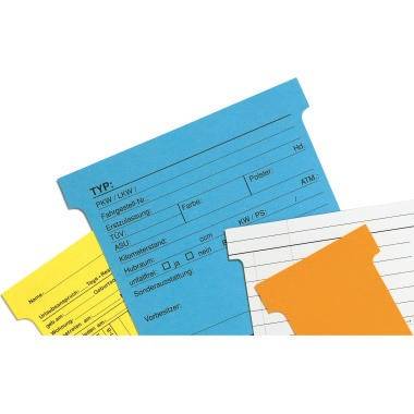 Franken T-Karte TK209 Größe2 84x48mm cremeweiß 100 St./Pack.
