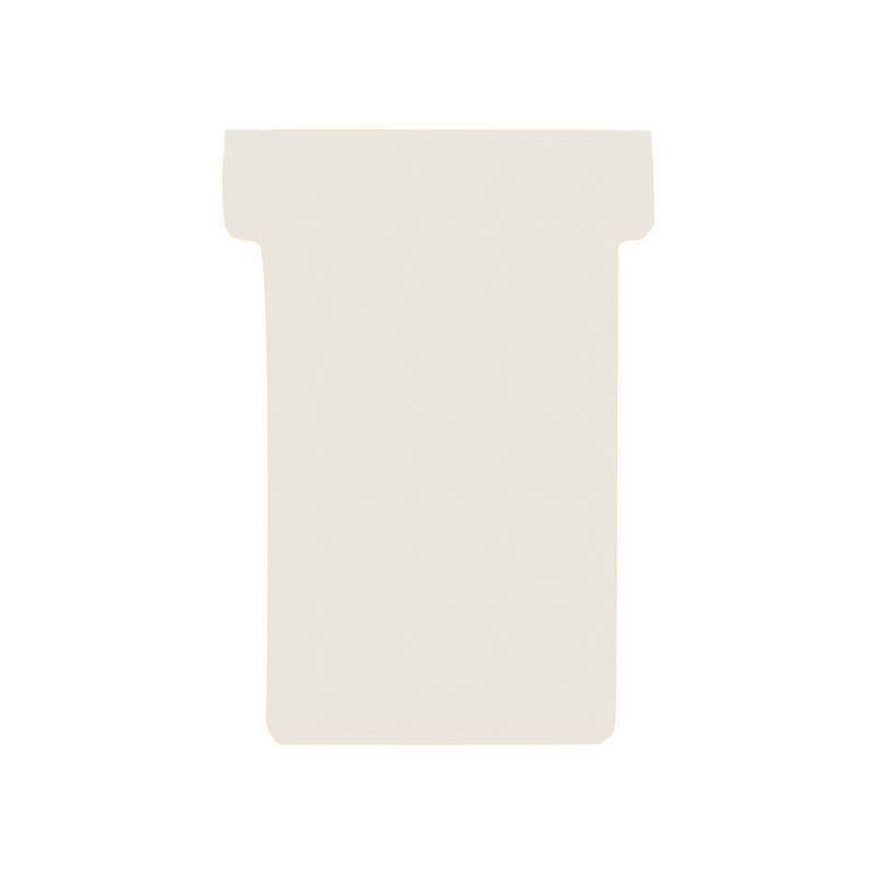 FRANKEN T-Karten, Größe 2 / 48 x 84 mm, weiß