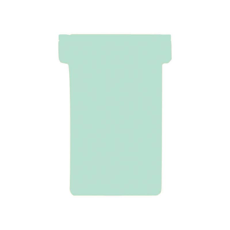 Franken GmbH FRANKEN - T-Karte - 5.9 x 8.2 cm - Größe 2 - Hellgrün (Packung mit 100)