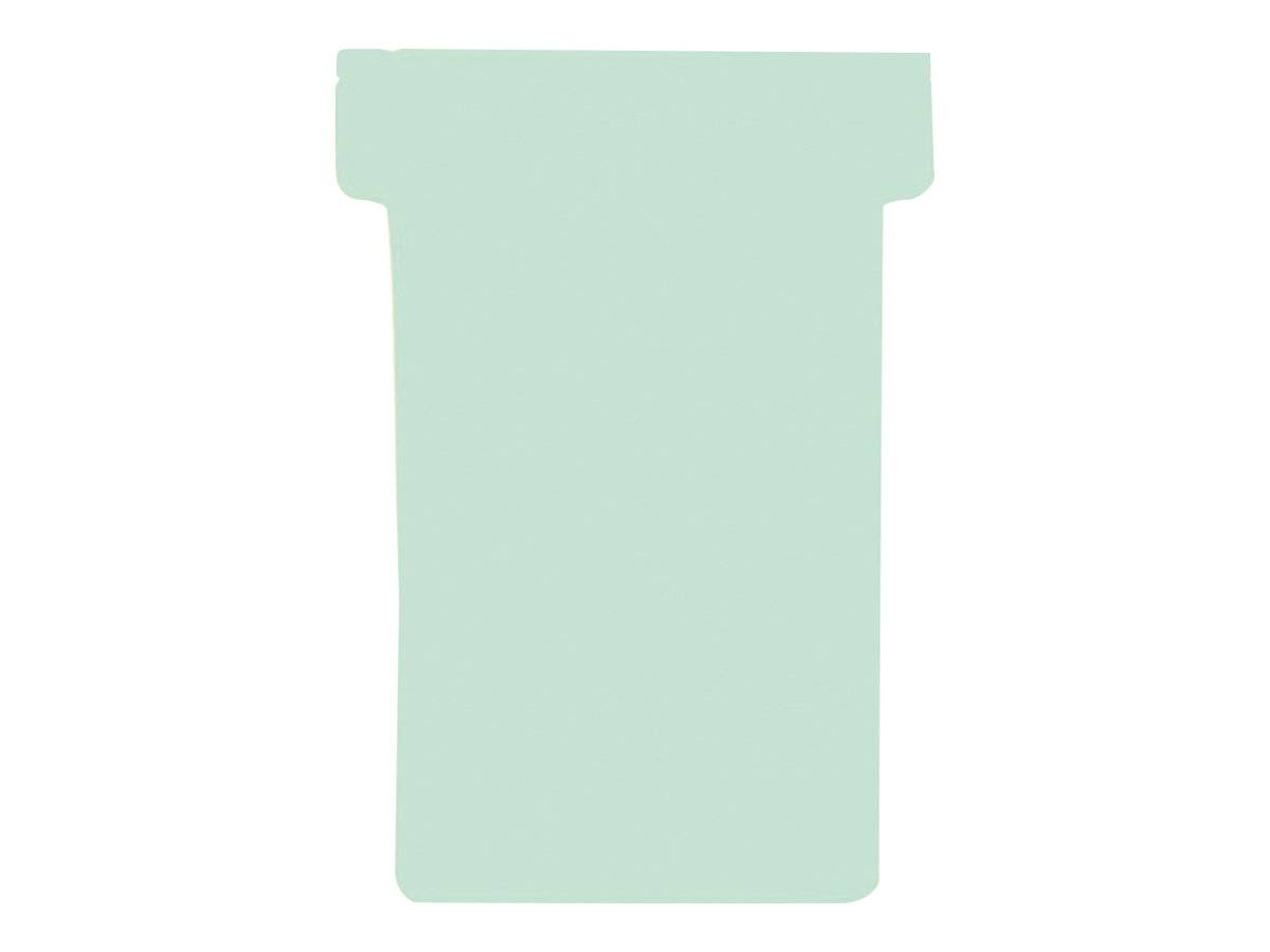Franken GmbH FRANKEN - T-Karte - 5.9 x 8.2 cm - Größe 2 - Hellgrün (Packung mit 100)