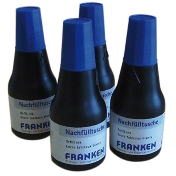 Nachfülltusche für Tafelschreiber und JumboMarker VE=4x 25ml blau