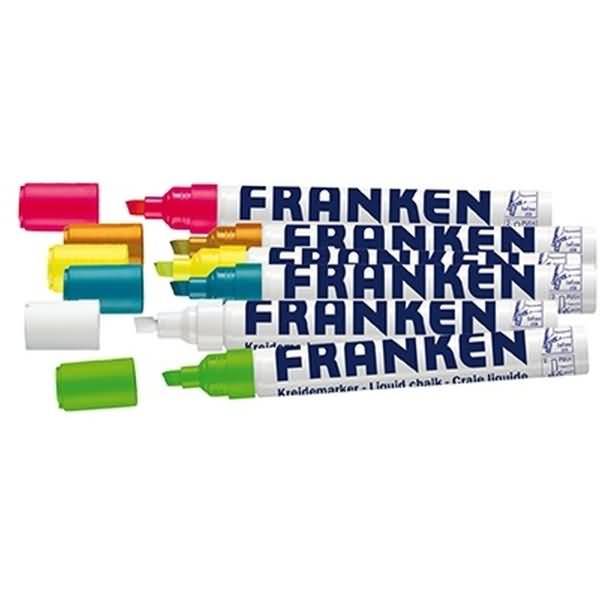 Kreidemarker 2-5mm farbig sortiert VE=6 Stück