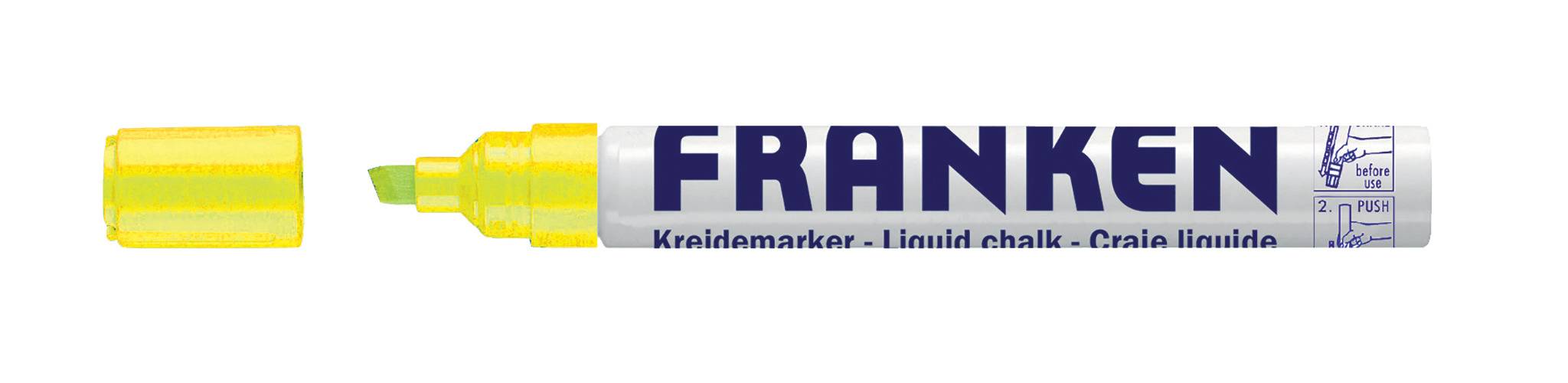 KreideMarker - gelb - Franken
