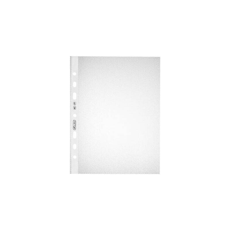 herlitz Prospekthülle, DIN A5, genarbt, 0,055 mm