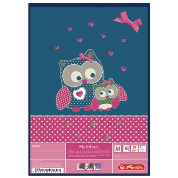 Malblock A3 30 Blatt Comic-Motive sortiert