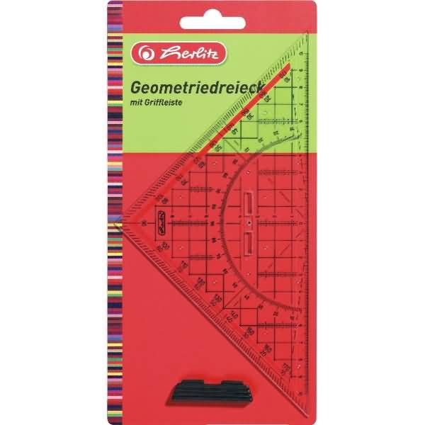 Geometrie-Dreieck groß mit Griff