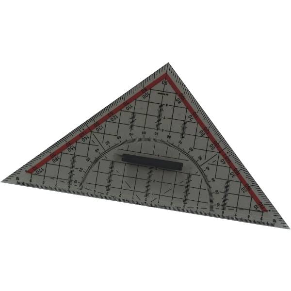 Geometrie-Dreieck groß mit Griff