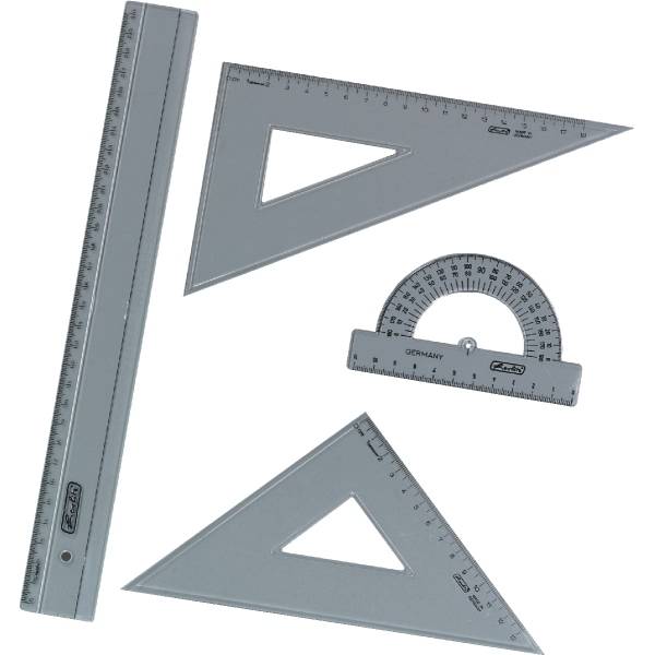 Geometrie-Set 4-teilig