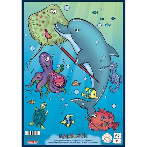 Malblock A4 75 Blatt Comic