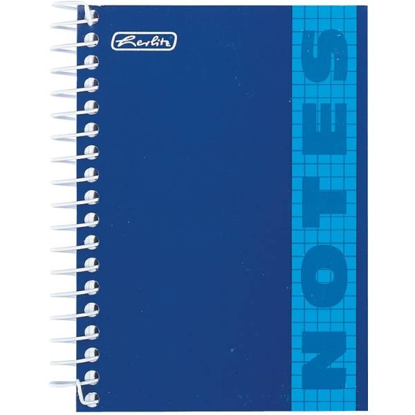 Spiralnotizblock 10x14cm kariert 200 Blatt