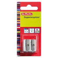 Herlitz - Spitzer - 2 Löcher - Metall - Aluminium