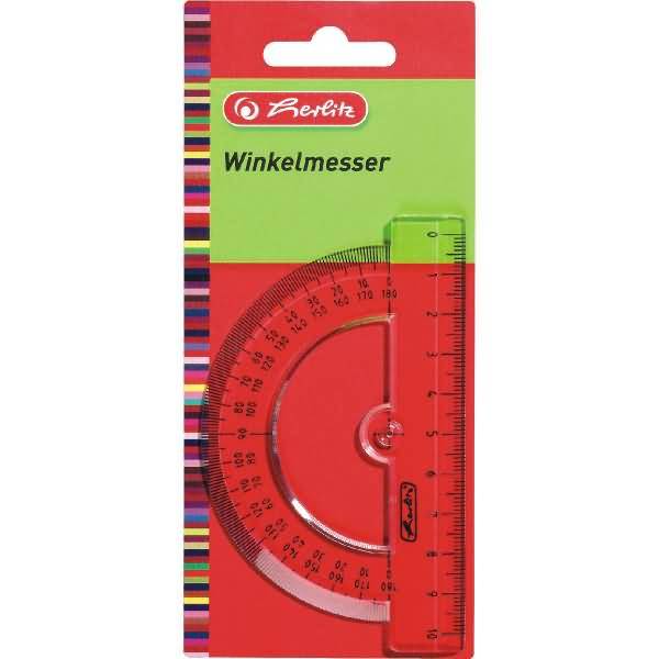 Winkelmesser 10cm transparent