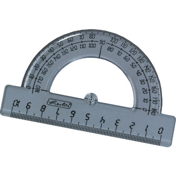 Winkelmesser 10cm transparent