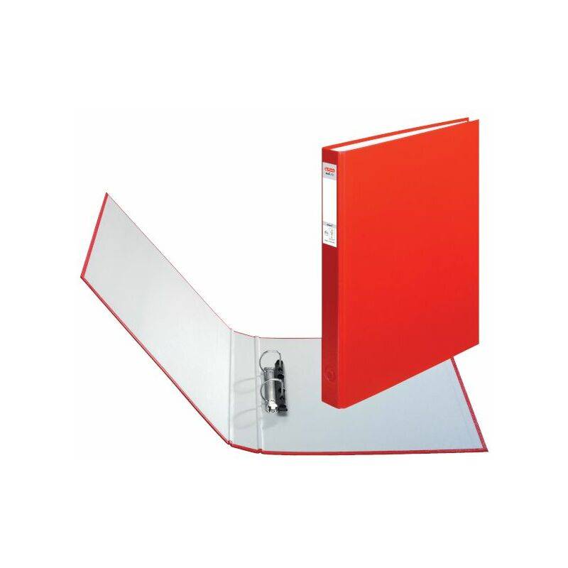 herlitz Ringbuch maX.file protect, A4, 2-Ring-Mechanik, rot