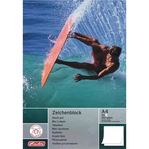 Zeichenblock A4 25 Blatt