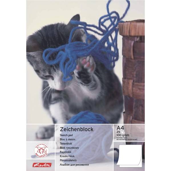 Zeichenblock A4 25 Blatt