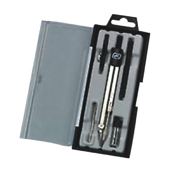 Zirkelkasten 5-teilig schwarz