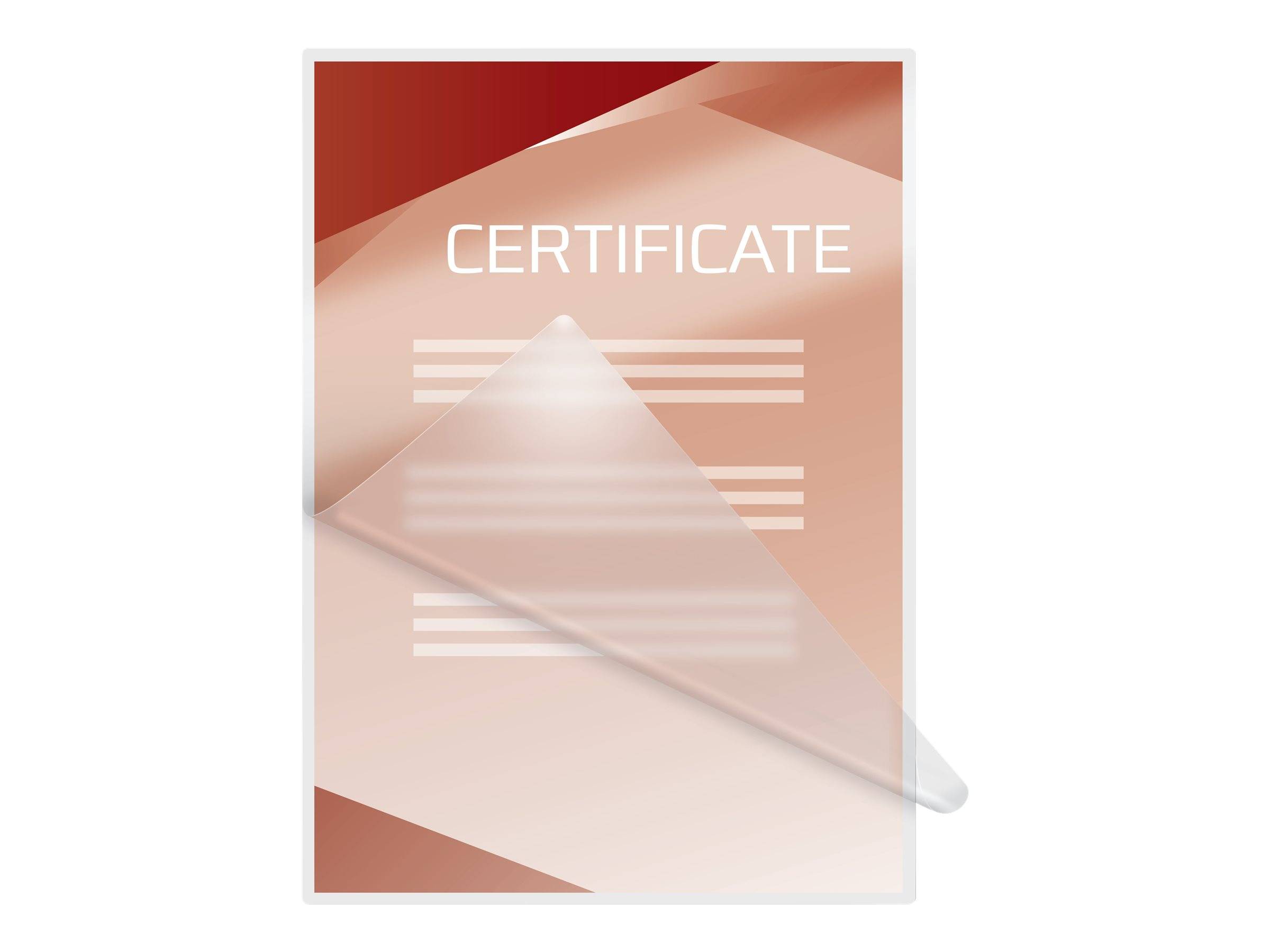 GBC Lam Pouch A4 2X175 mic Gloss - 100er-Pack - glänzend - A4 (210 x 297 mm)