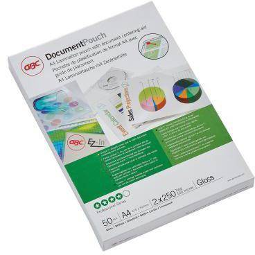 GBC Folientasche DocumentPouch 3740449 DIN A4 250mic 50 St./Pack.
