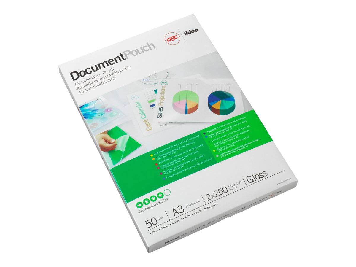 GBC Document Laminating Pouch - 75 Mikron - 25er-Pack