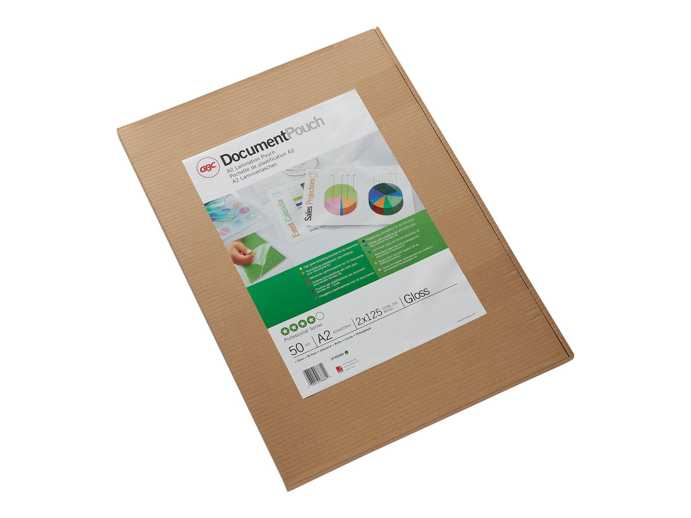 GBC Document Laminating Pouch - 125 Mikron - 100er-Pack