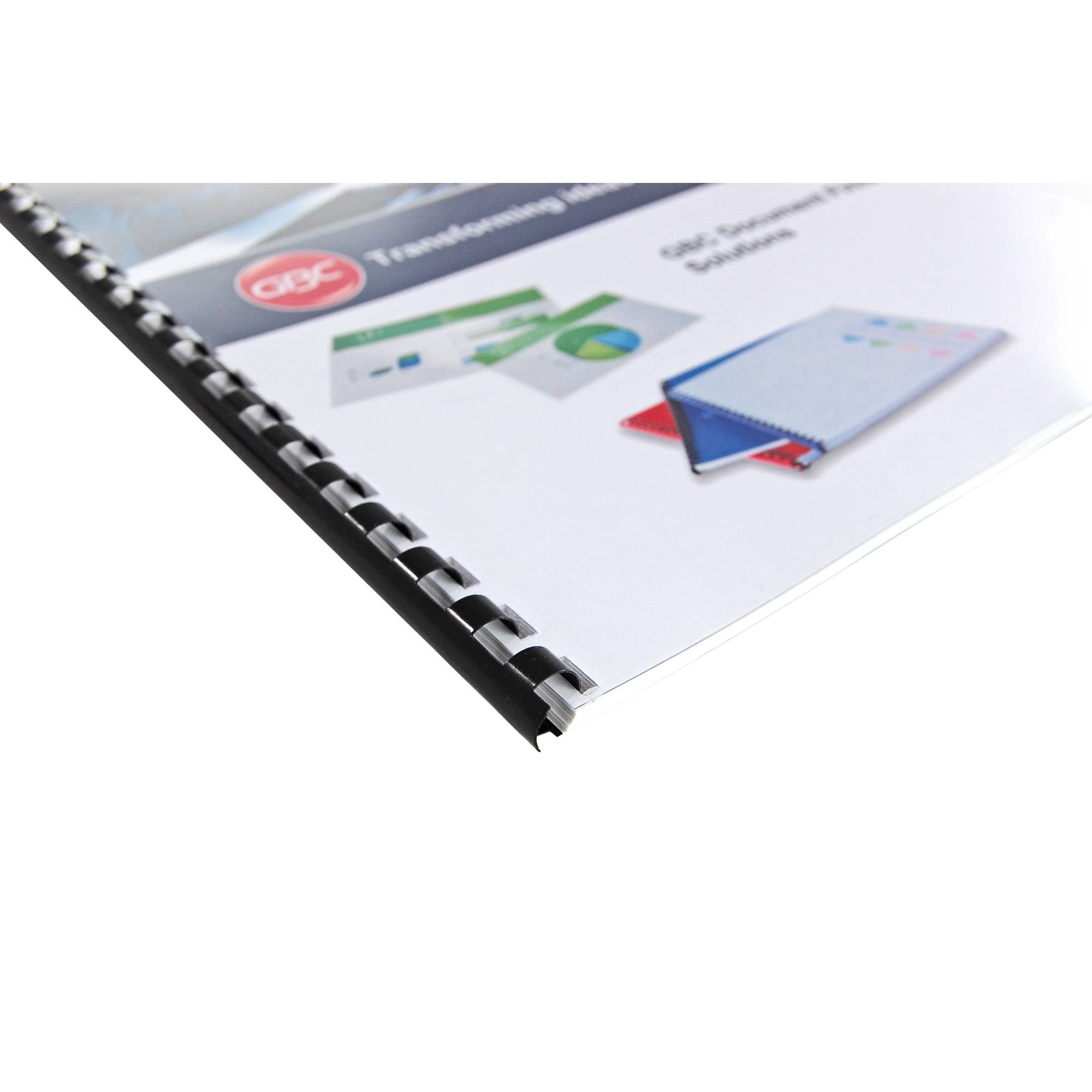 GBC Plastikbinderücken 4028612 DIN A4 22mm weiß 100 St./Pack.