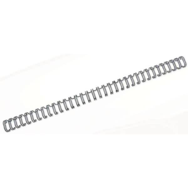 Drahtbinderücken WireBind A4 5mm VE=100 Stück schwarz